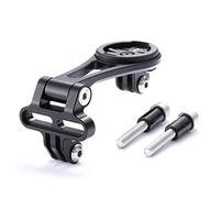 Cestbon Out Front Mount Compatible with Garmin Edge Wahoo Elemnt Bryton Stages Hammerhead Adjustable Combo Mount for Double Gopro