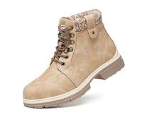 Cestfini Women Walking Boots Ladies Hiking Snow Winter Boots Waterproof Camping Backpacking Outdoor Fashion Shoes,RTW18,Lightbrown,4 UK
