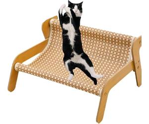 Cestmagu Mellowkin Cat Scratcher Couch, Mellowkin Cat Scratcher Bed, Upgrade and Enlarge 2-in-1 Scratch Pad and Lounger, High Load Capacity (B)