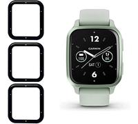 Ceston Garmin Venu Sq 2 Screen Protector, [3 Pack] 3D Full Coverage PET Soft Screen Protector Film Compatible for Garmin Venu Sq 2 Smartwatch (3 pack)