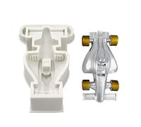 Cestony 3D Racing Car Shaped Silicone Molds for DIY Cake Fondant Biscuit Cookies Soap Sugar Pudding Chocolate Hard Candies Dessert Candle Decor