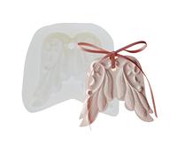 Cestony Angel Wings Epoxy Resin Silicone Mold for DIY Pendant Wall Hanging Decoration Jewelry Aromatherapy Plaster