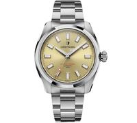 Cestrian Master Series V3 40mm Automatic Men’s Watch - Champagne Dial, 316L Stainless Steel Case & Bracelet, 200m Water Resistant