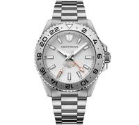 Cestrian Ocean Series 42mm Automatic Men’s Watch - Silver Dial, 316L Stainless Steel Case & Bracelet, 200m Water Resistant
