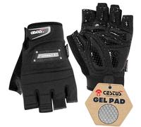 Cestus TREMBLEX-5 BK-2021 L Vibration Series Neoprene Polychloroprene Anti-Vibration Glove, Work, Large, Black (Pack of 1 Pair)