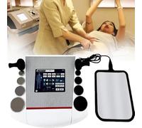 CET/RET Rf Physical Therapy Machine Portable 448K Tecar Therapy Diathermy Machine with 8 Working Head/10 Body Parts for Spa and Salon