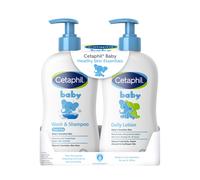 Cetaphil, Baby, Healthy Skin Essentials Set, 2 Piece Set, Shampoo and Lotion, Kids