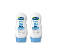 Cetaphil Baby Shampoo and Body Wash with Organic Calendula Tear Free Hypoallergenic Soap Free Ideal for Everyday Use 7.8 Ounce (Pack of 2)