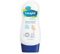 Cetaphil Baby Wash and Shampoo with Organic Calendula 7.8 Ounce per Bottle (2 Bottles)