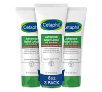 Cetaphil Body Lotion Advanced Radiance Lotion with Shea Butter for Dry Sensitive Skin 8 oz Pack of 3 Fragrance Free Hypoallergenic Non-Comedogen