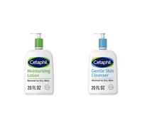 Cetaphil Body Moisturizer, Hydrating Moisturizing Lotion for All Skin Types and Face Wash, Hydrating Gentle Skin Cleanser, NEW 20oz