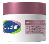 Cetaphil Day Cream SPF 15, 50g, Healthy Radiance Brightening Face Moisturiser For Hyperpigmentation, With Niacinamide