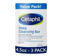 Cetaphil Deep Cleansing Face & Body Bar for All Skin Types (Pack of 3)