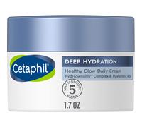 Cetaphil Deep Hydration Healthy Glow Daily Face Cream 1.7 oz 48 Hour Dry Skin Face Moisturizer for Sensitive Skin With Hyaluronic Acid Vitami