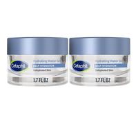 Cetaphil Deep Hydration Skin Restoring Water Gel with Hyaluronic and Polyglutamic Acid, Face Moisturizer, 72 Hour Hydration, 1.7 oz, 2Pack