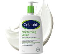 Cetaphil Face & Body Moisturiser, 473ml, Moisturising Lotion For Normal To Dry, Sensitive Skin, With Niacinamide & Vitamin E, Packaging May Vary