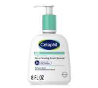 Cetaphil Gentle Clear Pore Clearing Acne Cleanser Foaming Gel Cleanser for Sensitive Acne-Prone Skin 8 Fl Oz Pump Bottle 2% Salicylic Acid G