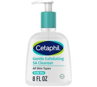 Cetaphil Gentle Exfoliating SA Cleanser Foaming Gel Cleanser for All Skin Types 8 Oz Pump Bottle Salicylic Acid Mandelic Acid & Gluconolacton