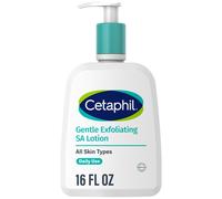 Cetaphil Gentle Exfoliating SA Lotion Lightweight Moisturizer for All Skin Types 16 Fl oz Pump Bottle Salicylic Acid Mandelic Acid & Gluconol