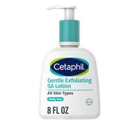 Cetaphil Gentle Exfoliating SA Lotion Lightweight Moisturizer for All Skin Types 8 Oz Pump Bottle Salicylic Acid Mandelic Acid & Gluconolacto
