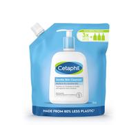 Cetaphil Gentle Skin Cleanser Eco Refill Pouch, 710ml, Face & Body Wash, for Normal to Dry Sensitive Skin, Soap Free with Niacinamide