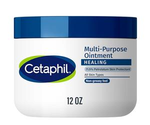 CETAPHIL Healing Ointment, 12 oz, For Dry, Chapped, Irritated Skin, Heals and Protects, Soothes Cracked Hands and Chapped Lips, Hypoallergenic, Fragrance Free