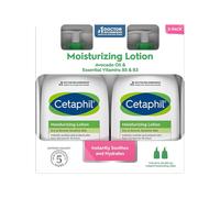 Cetaphil Moisturing Lotion Dry to Normal Sensitive Skin with Avocado Oil and Essential vitamins B5 & B3-20 fl oz 2 Count