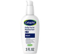 Cetaphil Night Moisturizer for Face Hydrating Facial Moisturizer with Hyaluronic Acid For All Skin Types Lightweight and Non-Comedogenic Derm