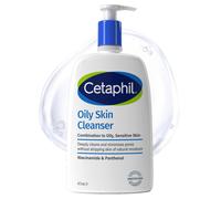 Cetaphil Oily Skin Cleanser, 473ml, Face Wash, For Combination to Oily Sensitive Skin, With Niacinamide, Packaging May Vary