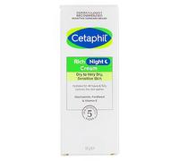 Cetaphil Rich Night Cream 50g | Dry Very Dry Sensitive Skin Fragrance Free vegan