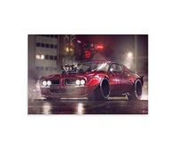CETE Racing Car Poster for Dodge Charger Muscle Car Poster Decorative Painting Canvas Wall Posters And Art Picture Print Modern Family Bedroom Decor Posters 16x24inch(40x60cm)