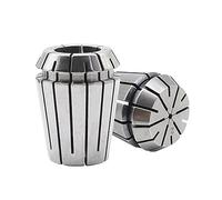CETEOR collet, 1 Pcs Spring Collet ER25 1-16mm 1/8mm 1/4mm 1/2mm 3.175mm 6.35mm 12.7mm High Hardness Collet(12.7mm)