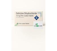 Cetirizine Dihydrochloride 10mg Film-Coated 30 Tablets - Hayfever & Allergy Relief, Pet & Dust Allergies, Hives - One Tablet a Day - 24 Hours Relief from Allergy Symptoms Like Runny- Blocked Nose
