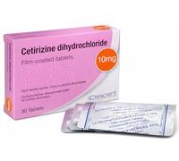 Cetirizine Hayfever Allergy Tablets 10mg - 6 Months Supply - 30 Tablets - 6 Pack - Once Daily Antihistamine for Hay Fever and Allergic Rhinitis Relief