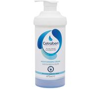 Cetraben Moisturising Cream, For Dry, Itchy, Sensitive & Eczema-Prone Skin, Soothe, Moisturise, Hydrate, & Protect, Dermatological Moisturiser,Daily Use on the Body, Fragrance Free, 1 x 475ml
