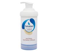 Cetraben Natural Oatmeal Cream, For Dry, Sensitive & Eczema-Prone Skin, Provides 24 Hour Hydration, Soothing, Lightweight and Quick Drying, For Daily