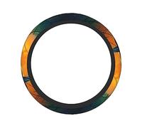 Ceudet Car Steering Wheel Cover Universal 15 inch Halloween Pumpkin Print Elastic Steering Wheel Covers Anti-Slip Steering Wheel Protector Car Interior Accessories for Most Cars