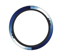 Ceudet Car Steering Wheel Cover Universal 15 inch Happy Halloween Print Elastic Steering Wheel Covers Anti-Slip Steering Wheel Protector Car Interior Accessories for Most Cars
