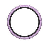 Ceudet Cartoon Cute Panda Elasticity Steering Wheel Cover Microfiber Soft-Touch Steering Wheel Covers Steering Wheel Protector for Women and Men (15 inch)
