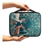 Ceudet Deer Bible Covers for Man Multi-Purpose Women Bible Carrying Case Lightweight Multi-Functional Bible Tote Bag with Handle for Worship or Pilgrimage