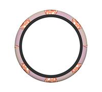 Ceudet Fun Guy Steering Wheel Cover Universal 15 in Car Accessories for Men Women,Steering Wheel Protector ComfortableCase for SUV Sedan Decor