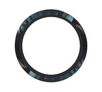 Ceudet Future Robot 15in Thickened Steering Wheel Cover, Non-Slip Wear-Resistant Elastic, Suitable for Cars SUV Trucks