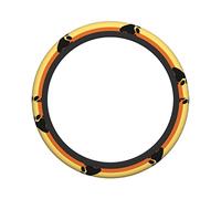 Ceudet Gay Pride Bear Flag Steering Wheel Cover Universal 15 in Car Accessories for Men Women,Steering Wheel Protector ComfortableCase for SUV Sedan Decor