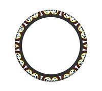 Ceudet Love Confessions Stretch Steering Wheel Cover Anti-Skid Soft Comfortable Easy to Install Constant TemperatureDiameter 15 in Width 1.6 in
