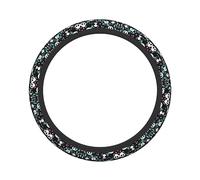 Ceudet Panda Cute Face Stretch Steering Wheel Cover Anti-Skid Soft Comfortable Easy to Install Constant TemperatureDiameter 15 in Width 1.6 in