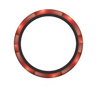 Ceudet Sunset Beautiful Sky Still Elasticity Steering Wheel Cover Microfiber Soft-Touch Steering Wheel Covers Steering Wheel Protector for Women and Men (15 inch)
