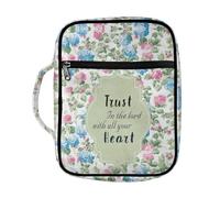 Ceudet Trust Bible Case Bible Cover Bible Cases Bible Case Bag for Women and Men Bible Carrying Case for Women Bible Bag Bible Cover Case Bible Cover for Women Men Bible Holder