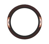 Ceudet Yoga Sloth Coffee Steering Wheel Cover Non Slip Breathable Car Steering Wheel Protector Universal 15 Inch for Women Men