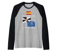 Ceuta and Melilla are Two Spanish Cities Raglan Baseball Tee