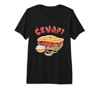 Cevapi Balkan Speciality Cevapcici Food Balkan Cuisine Premium T-Shirt
